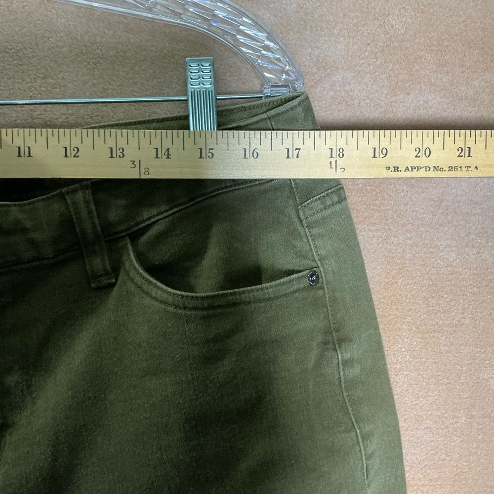 Lane Bryant Olive Skinny Jeans size 18 - Picture 5 of 7